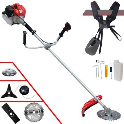 Roçadeira à Gasolina Cg520p Anmax 52cc C- 5 Opções De Cortes