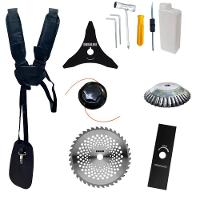 Roçadeira à Gasolina Cg520p Anmax 52cc C- 5 Opções De Cortes - 7