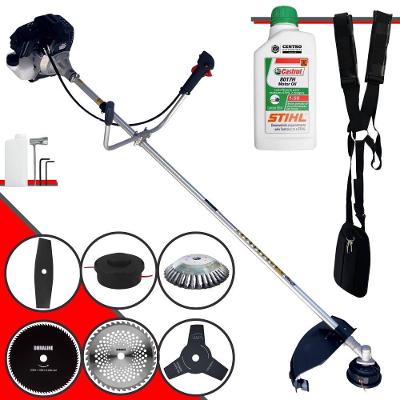 Roçadeira Rt43lb25a Toyama + óleo Stihl + 6 Opções De Cortes