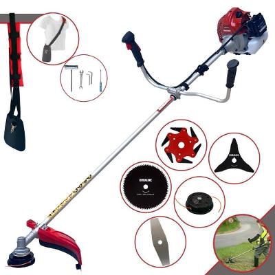 Roçadeira Robusta Kawashima Bcj521l 52cc + Facas 3p 6p 80d