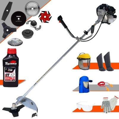 Roçadeira 8 Em 1 Tbc43h 43cc 1,7hp + Epi + Óleo Toyama 2t