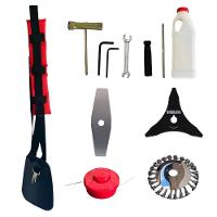 Roçadeira Lateral Kawashima Bcj620-l 62cc + Faca 3p E Escova - 7