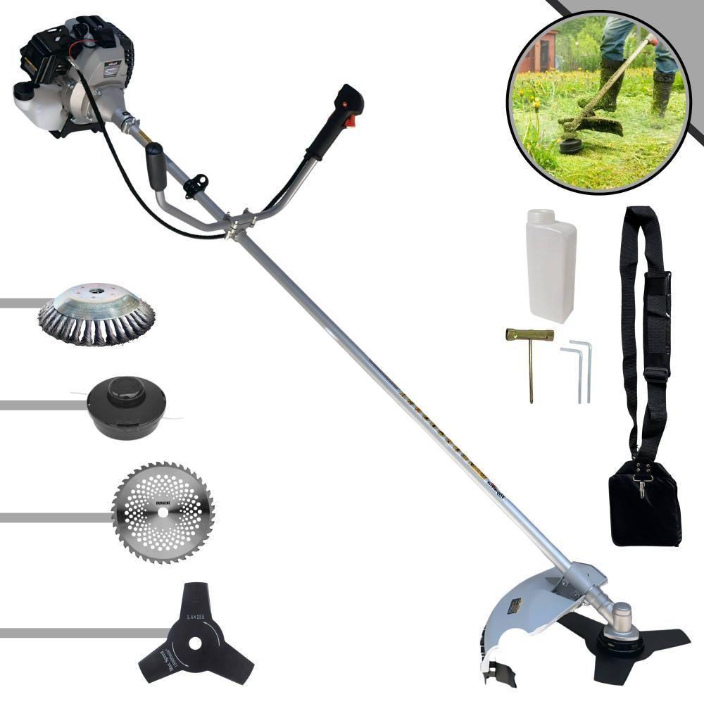 Roçadeira Toyama Tbc43-h 2t 1,7hp 43cc + Faca 40d + Escova - 1