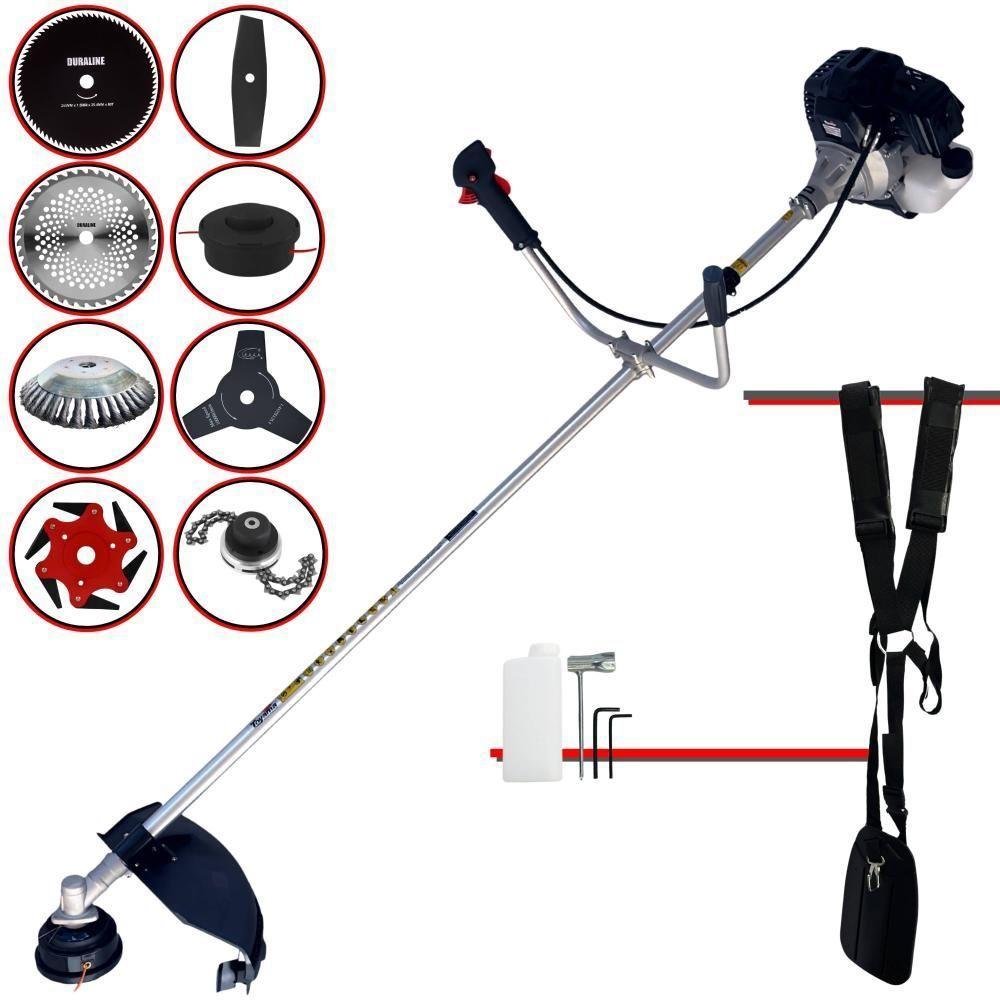 Roçadeira Toyama Rt43lb25a 1,7hp 43cc Com 8 Opções De Cortes - 1