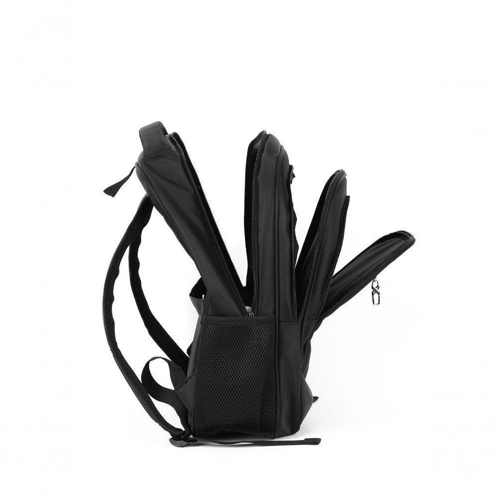 Mochila Laptop Masculino Preto - Unico Preto - 4