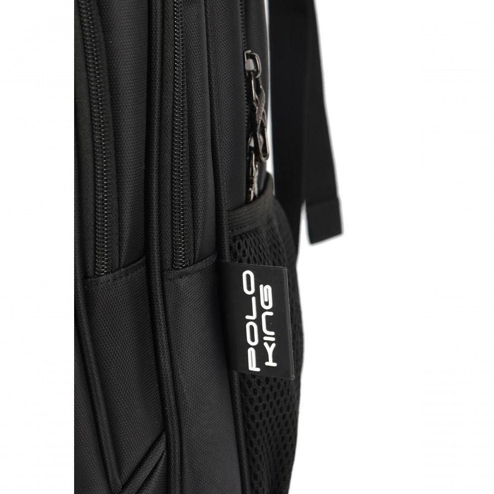 Mochila Laptop Masculino Preto - Unico Preto - 8