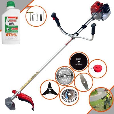 Roçadeira Bcj620 Kawashima + 6 Opções De Cortes + Óleo Stihl