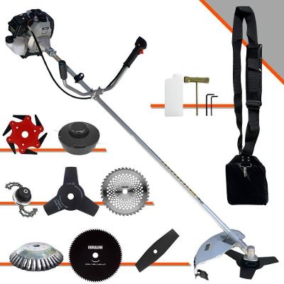 Roçadeira Toyama Tbc43-h 1,7hp + 5 Facas + Trimmer + Escova