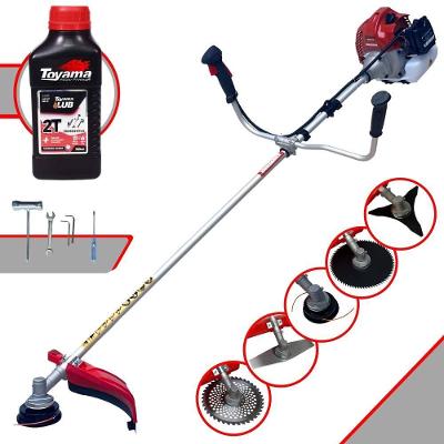 Roçadeira Kawashima Bcj521-l 52cc 8 Em 1 + Óleo Toyama 2t