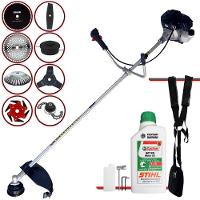 Roçadeira 8 Em 1 Toyama Rt43lb25a 43cc 1,7hp + óleo Stihl 2t - 1