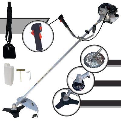 Roçadeira à Gasolina 2t Toyama Tbc43h + Faca 40 Dentes Vídea