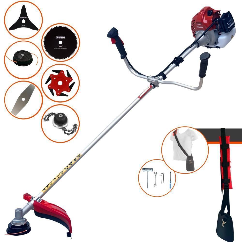 Roçadeira à Gasolina Bcj521l Kawashima 52cc 2,5hp 6 Em 1 - 1