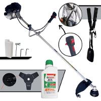 Roçadeira Toyama 43cc Com Carretel + Faca 3p + Óleo Stihl 2t - 1