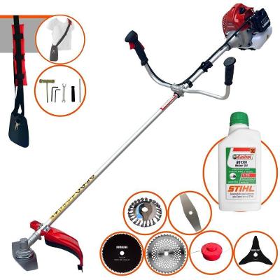 Roçadeira Bcj620 Kawashima + Óleo Stihl + 6 Opções De Cortes