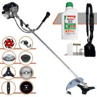 Roçadeira Toyama Tbc43h + 8 Opções De Cortes + Óleo Stihl 2t - 1