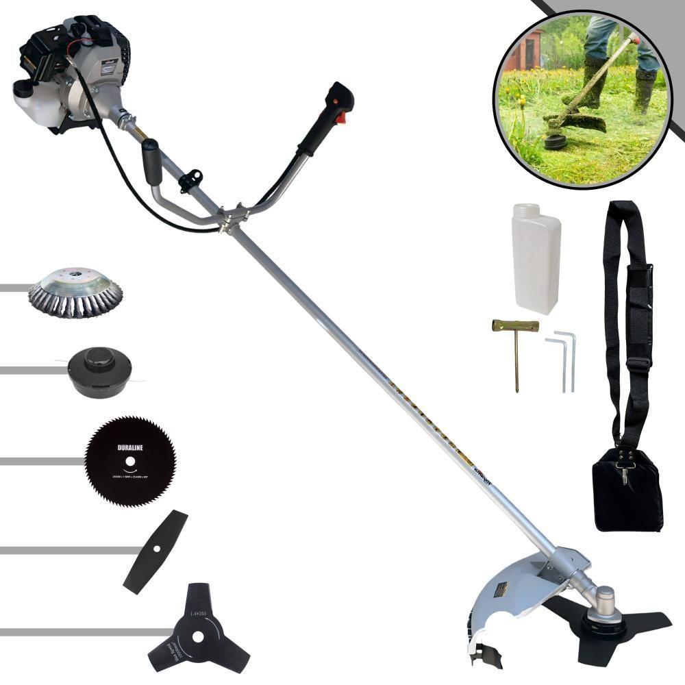 Roçadeira Toyama Tbc43-h 43cc 2t + Facas 2p 80d E Escova - 1