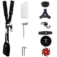 Roçadeira Toyama Rt43lb25a 1,7hp + Faca 2p 6p 80d E Trimmer - 6