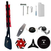 Roçadeira Kawashima Bcj521l 52cc + Faca 3p 6p 80d E Trimmer - 7