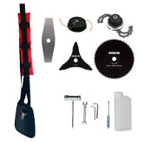 Roçadeira Kawashima Bcj521l 2t 52cc + Faca 3p 80d E Trimmer - 7