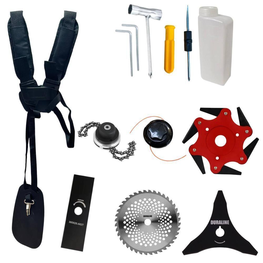 Roçadeira Anmax Cg430p à Gasolina 43cc C- 6 Opções De Cortes - 7