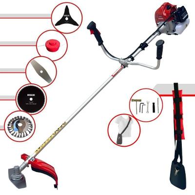 Roçadeira Kawashima Bcj620l 62cc + Facas 3p 80d E Escova