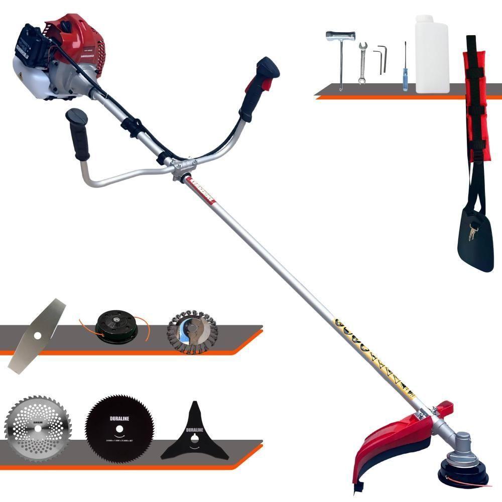 Roçadeira Kawashima Bcj521l 52cc 2,5hp C- 6 Opções De Cortes - 1