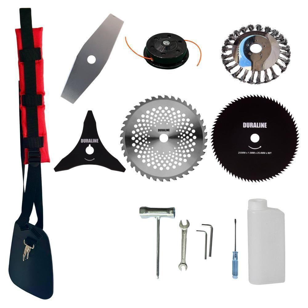 Roçadeira Kawashima Bcj521l 52cc 2,5hp C- 6 Opções De Cortes - 7