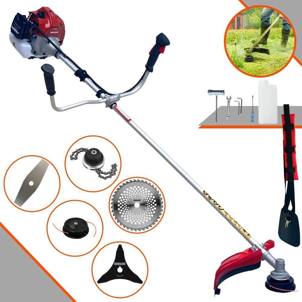 Roçadeira Kawashima Bcj521l 2,5hp Com Carretel + 4 Lâminas - 1