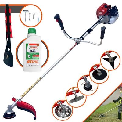 Roçadeira Bcj521-l 52cc + Óleo Stihl + 4 Lâminas De Corte