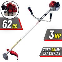 Roçadeira Bcj620l 62cc + 6 Facas + Escova + Óleo Toyama 2t - 2