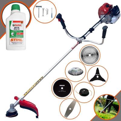 Roçadeira Bcj431l + Faca 2p 3p 40d 80d + Escova + Óleo Stihl