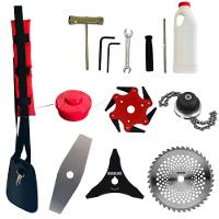 Roçadeira Bcj620l 62cc Com Facas 2p, 3p, 6p, 40d, Trimmer - 7