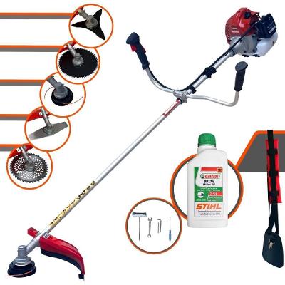 Roçadeira Kawashima Bcj431l 5 Opções De Cortes + Óleo Stihl