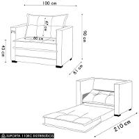 Poltrona Cama Retrátil Solteiro Milenni Veludo Azul Marinho B03 - D'rossi