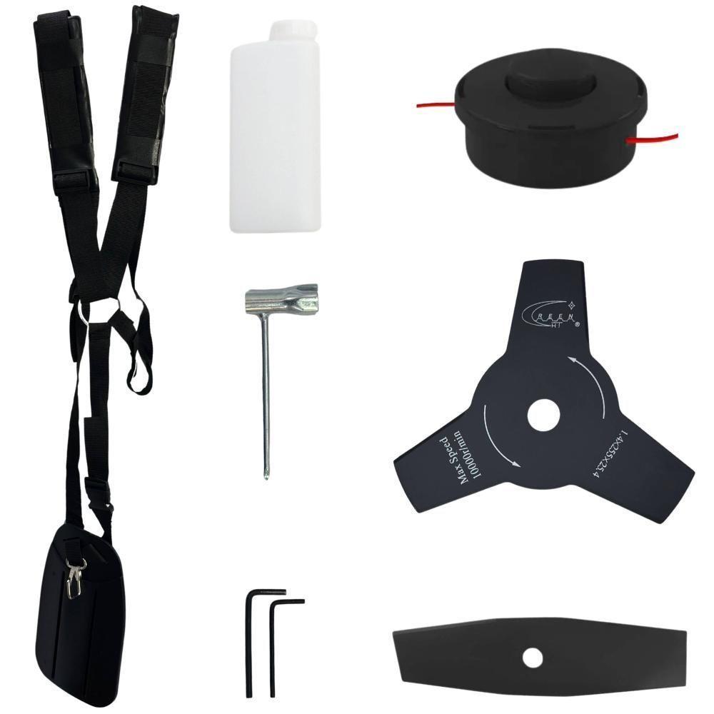 Roçadeira Toyama Rt43lb25a 43cc 2t 1,7hp + Faca 2 Pontas - 6