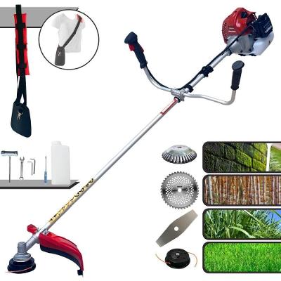 Roçadeira Kawashima Bcj431l 43cc + Faca 40d + Escova De Aço