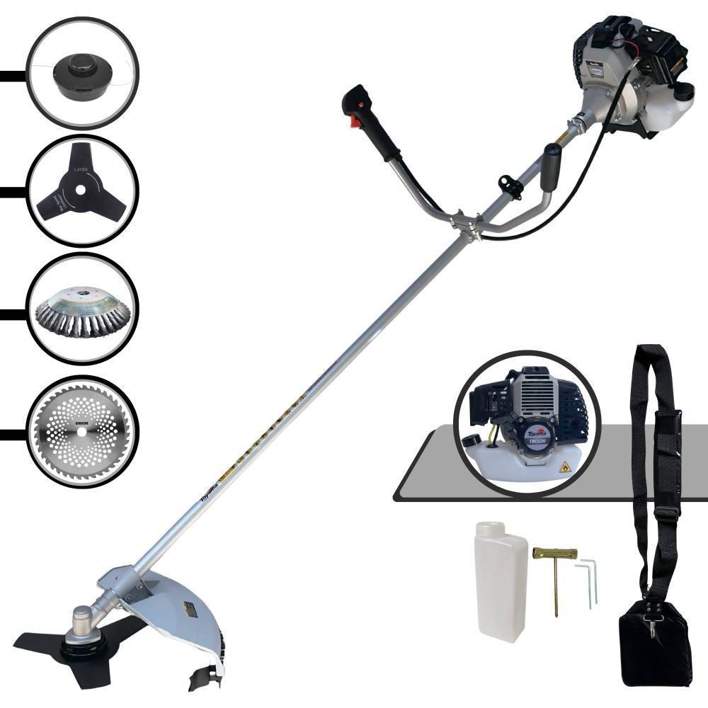 Roçadeira Toyama Tbc43h + Faca 40 Dentes + Escova De Aço - 1