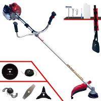 Roçadeira Kawashima Bcj431l 2t 43cc + Faca 3p 80d E Trimmer - 1