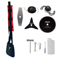 Roçadeira Kawashima Bcj431l 2t 43cc + Faca 3p 80d E Trimmer - 7