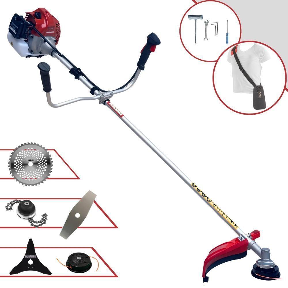 Roçadeira à Gasolina Kawashima Bcj521l 52cc 2,5hp 5 Em 1 - 1