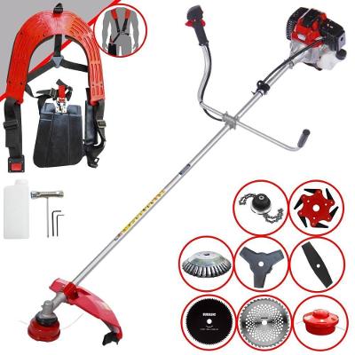Roçadeira Toyama Rt52-l 2hp + 5 Facas + Trimmer + Escova