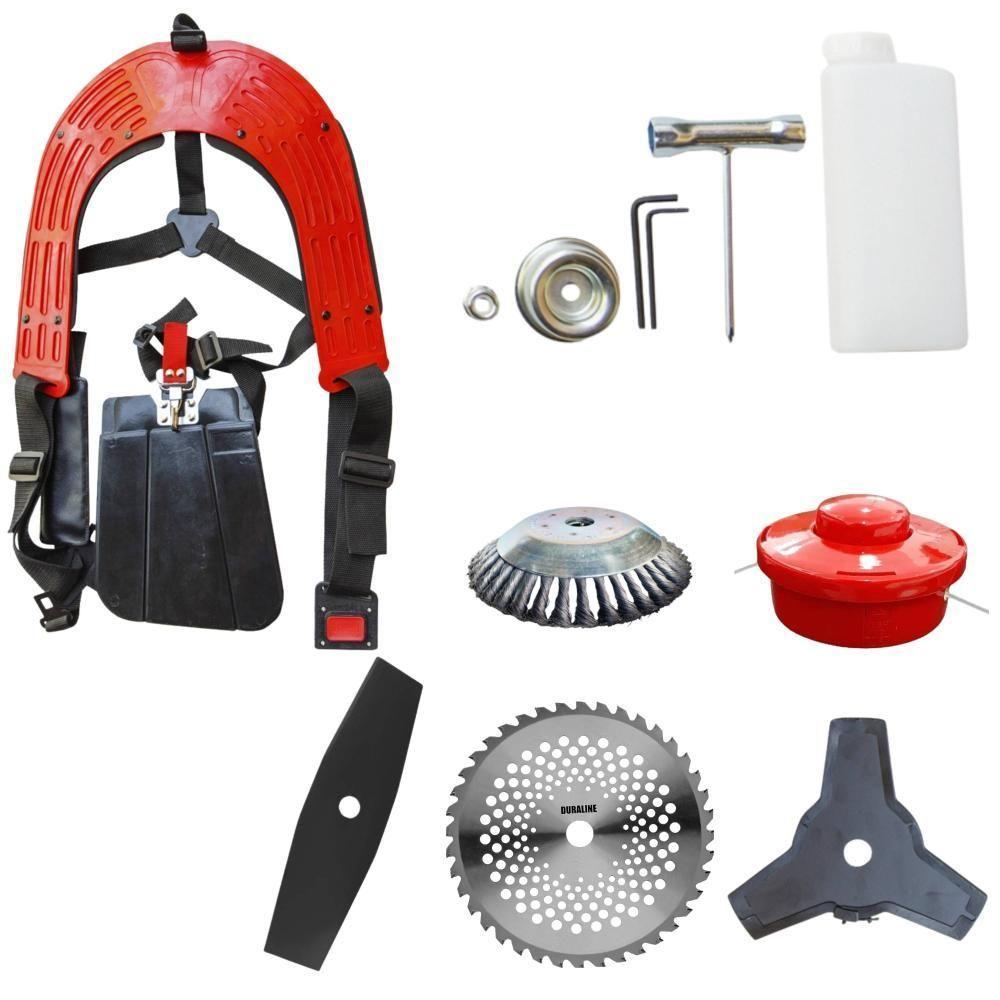 Roçadeira Toyama Rt52l 2hp 52cc + Escova + Faca 2p E 40d - 7