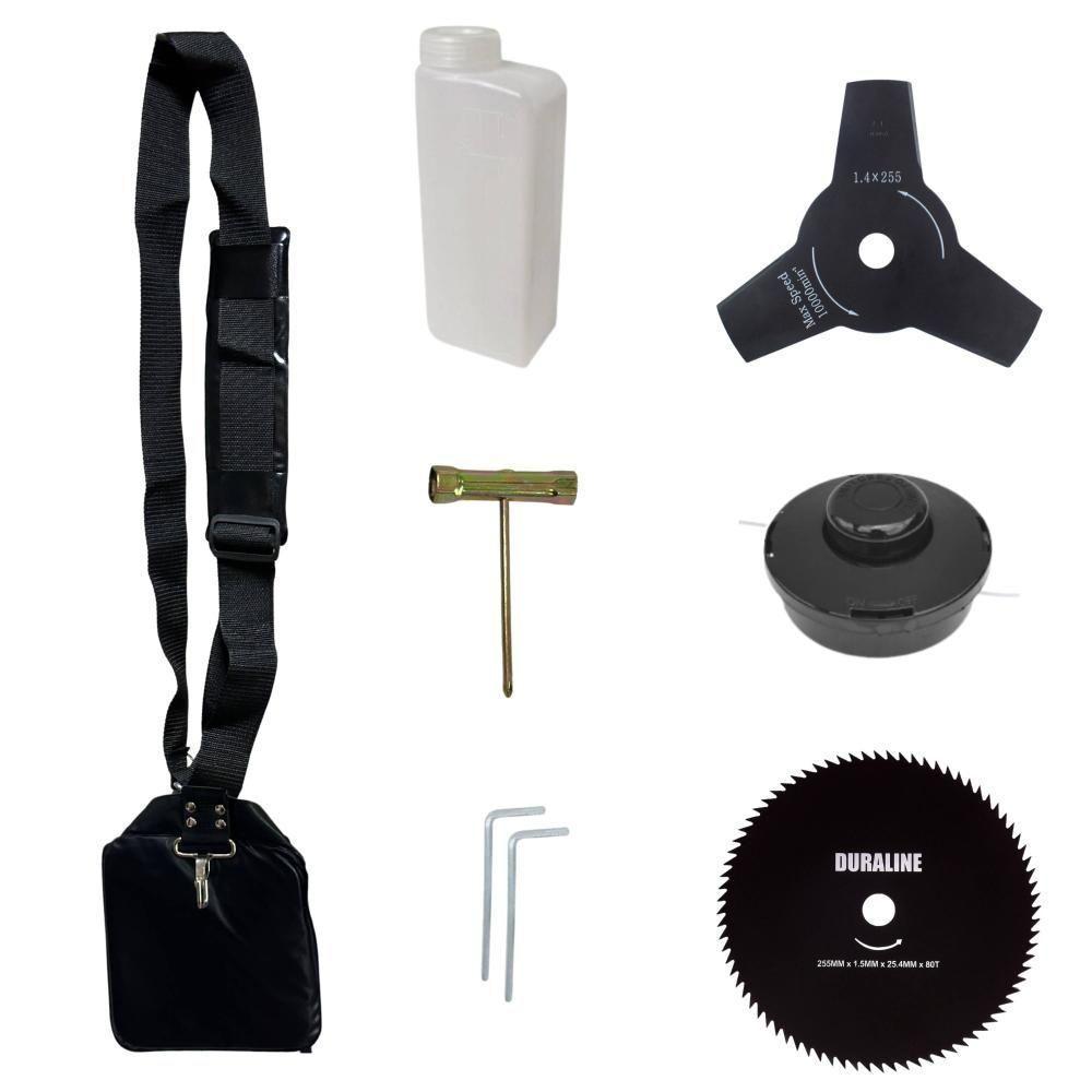 Roçadeira Toyama Tbc43-h 43cc 1,7hp 2t + Faca 80 Dentes - 7