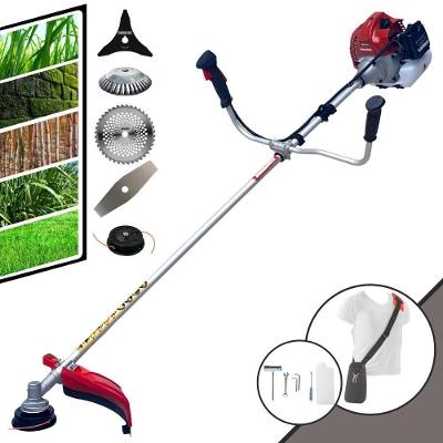 Roçadeira Kawashima Bcj431l + Escova De Aço + Faca 3p E 40d