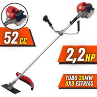 Roçadeira Cg520p 52cc 2t Com Carretel + Faca 2p 40d E Escova - 2