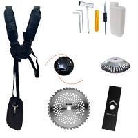 Roçadeira Cg520p 52cc 2t Com Carretel + Faca 2p 40d E Escova - 7