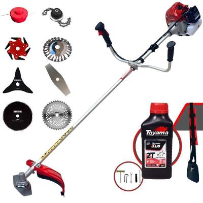 Roçadeira Bcj620l 62cc Com 8 Opções De Cortes + Óleo Toyama