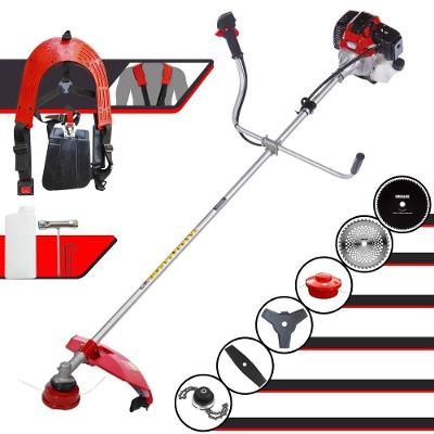 Roçadeira Toyama Rt43l 43cc + Facas 2p 3p 40d 80d E Trimmer