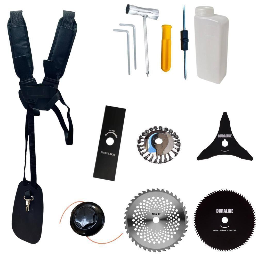 Roçadeira Cg520ptb Anmax + Óleo Stihl C- 6 Opções De Cortes - 4