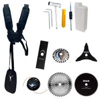 Roçadeira Cg520ptb Anmax + Óleo Stihl C- 6 Opções De Cortes